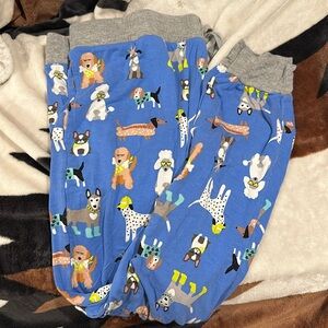 Little Sleepies Dapper Dogs Womens Large Joggers Pajamas